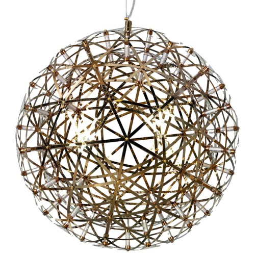 Lampa wisząca Maestro ABR-LWS-Z-35W-WW Abruzzo 1xLED Aluminium Złoty