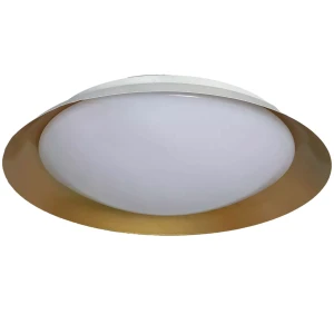 Lampa sufitowa plafon Mistica ABR-PLC-B-30W-CCT Abruzzo 1xLED Metal Biało/złoty