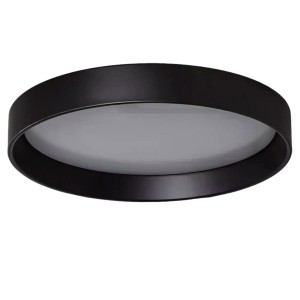 Lampa sufitowa plafon Nero ABR-PLON-30W-CCT Abruzzo 1xLED Metal Czarny