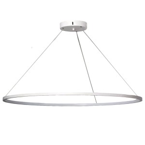 Lampa wisząca Rotondo ABR-LWRR-30W-WW Abruzzo 1xE27 Metal Biały
