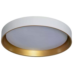 Lampa sufitowa plafon Royal ABR-PLR-Z-30W-CCT Abruzzo 1xLED Metal Biało/złoty