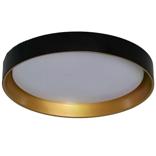 Lampa sufitowa plafon Royal ABR-PLR-C-30W-CCT Abruzzo 1xLED Metal Czarno/Złoty