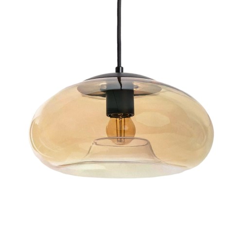 Lampa wisząca Tesoro ABR-LWCM-E27 Abruzzo 1xE27 20W Szkło, Metal Miodowy