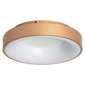 Lampa sufitowa plafon Giovani ABR-PLOGZ-25W Abruzzo 1xLED Metal Złoty