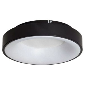 Lampa sufitowa plafon Giovani ABR-PLOGC-25W Abruzzo 1xLED Metal Czarny