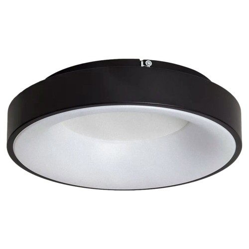 Lampa sufitowa plafon Giovani ABR-PLOGC-25W Abruzzo 1xLED Metal Czarny