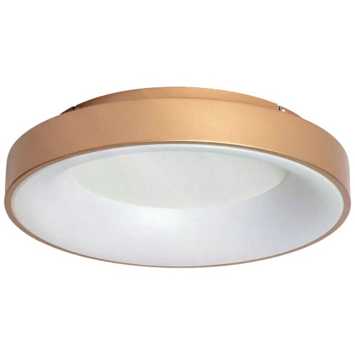 Lampa sufitowa plafon Giovani ABR-PLOGZ-40W Abruzzo 1xLED Metal Złoty