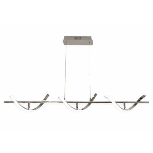 Lampa wisząca Spirali ABR-LAZZA-30W Abruzzo 1xLED Aluminum Chrom