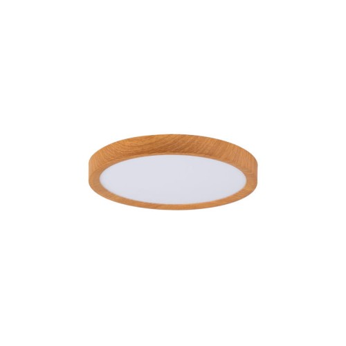 Lampa sufitowa plafon Maze ABR-PLO-OCED-24W Abruzzo 1xLED Tworzywo Drewniany
