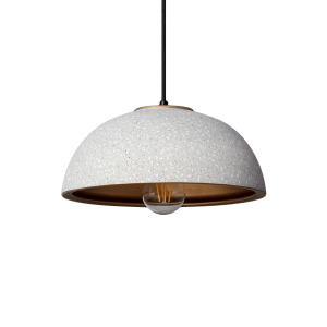 Lampa wisząca Ciri ABR-CIRI-E27 Abruzzo 1xE27 40W Ceramika Szary