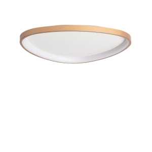 Lampa sufitowa plafon Gipo ABR-PLAG60-G Abruzzo 1xLED Tworzywo Złoty