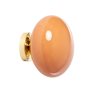 Lampa ścienna kinkiet Sfero ABR-KCRS Abruzzo 1xE14 20W Szkło Czerwony