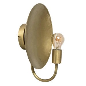 Lampa ścienna kinkiet Frizo ABR-KFRIZ Abruzzo 1xE27 40W Metal Złoty
