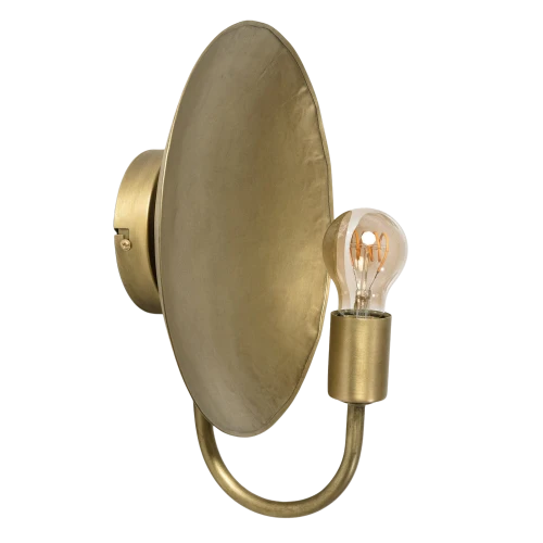 Lampa ścienna kinkiet Frizo ABR-KFRIZ Abruzzo 1xE27 40W Metal Złoty