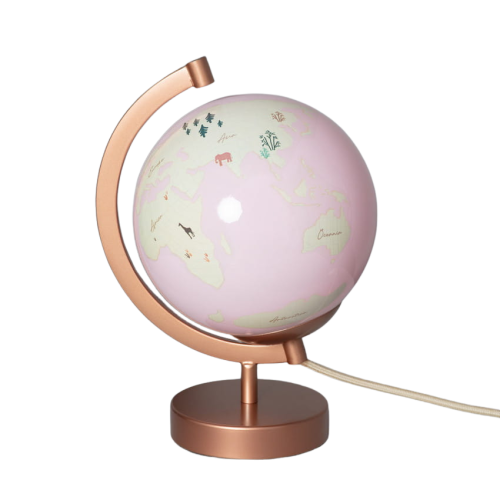 Lampa ścienna kinkiet Globi ABR-GLO-R Abruzzo 1xE27 40W Drewno Bronzowy