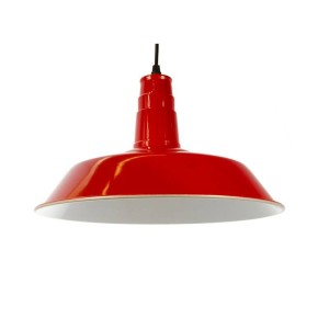 Lampa wisząca RETRO ABR-LWRG-R Abruzzo 1xE27 20W Metal Czerwony