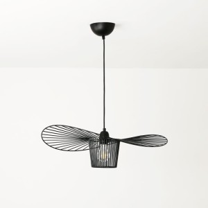 Lampa wisząca Petti ABR-PETTI-80 Abruzzo 1xE27 20W Metal Czarny