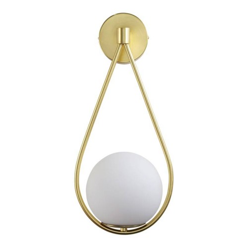 Lampa ścienna kinkiet Milano ABR-KMA-B Abruzzo 1xE27 20W Metal Złoty