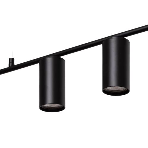 Lampa wisząca Cazzata ABR-LWL-CAZZ-B Abruzzo 3xGU10 20W Metal Czarny