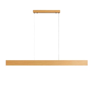 Lampa wisząca Vanguard ABR-LLV-30CCT-120-D Abruzzo LED Aluminium Drewniany