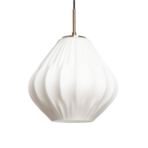 Lampa wisząca Dizzaro ABR-LWSM-DIZZ Abruzzo 1xE27 40W Metal, szkło Biały