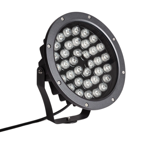 Naświetlacz zewnętrzny Rosabella ABR-RZR-24W Abruzzo LED Aluminium Czarny