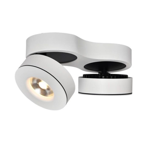 Lampa sufitowa oprawa natynkowa ABIGALI-ONBL12WW-2 Abigali NDxZintegrowane źródło światła 24W Aluminium Biały