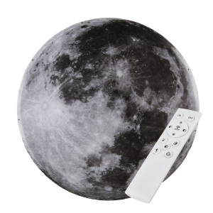 Lampa ścienna kinkiet Księżyc ABIGALI-MOON Abigali 24W Czarny