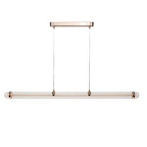 Lampa wisząca Filo ABIGALI-LUCE Abigali 1xWbudowane LED 30W Szkło Złoty-Transparentny