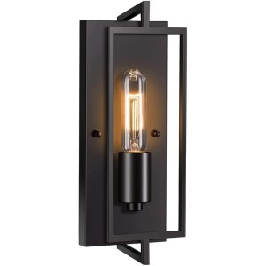 Lampa ścienna kinkiet Retro ABIGALI-KRSK-E27 Abigali 1xE27  Czarny