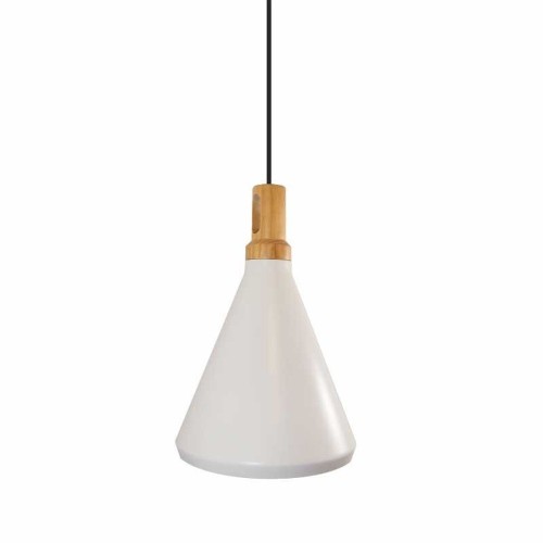 Lampa wisząca Nordic Woody ST-5097c Step into Design 2xE27 60W Metal/Drewno Biały