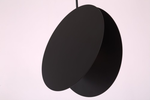 Lampa wisząca Pills ST-5819 S BLACK Step into Design 2xG10 50W Metal Czarny Matowy
