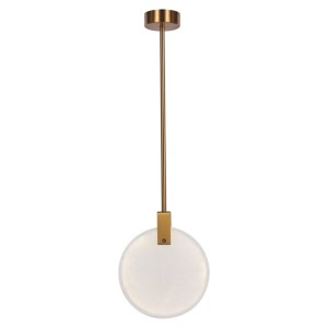 Lampa wisząca Marble ST-8950-30 Step into Design 2xLED 12W Marmur Naturalny Mosiądz Szczotkowany