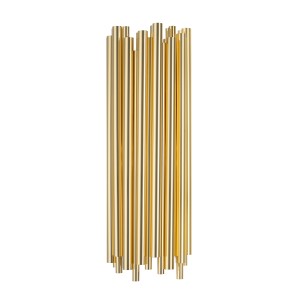 Lampa ścienna Tubo Gold ST-1671 GOLD Step into Design 2xG9 20W Metal Złoty Połysk