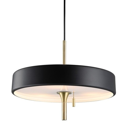 Lampa wisząca Artdeco MP8872 black Lampa wisząca Artdeco Step into Design 3xE14 40W Żelazo Czarny Matowy