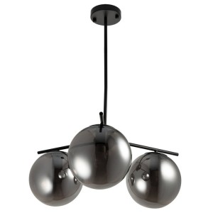Lampa wisząca Venus ST-5026-3 SMOKE Step into Design 3xE27 60W Żelazo Przydymiony