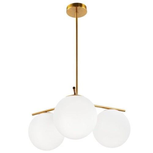 Lampa wisząca Venus ST-5026-3 BRASS Step into Design 3xE27 60W Żelazo Mosiądz Szczotkowany