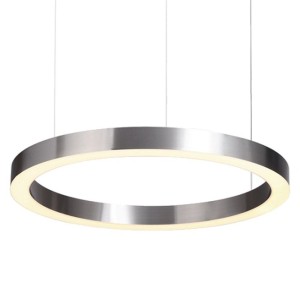 Lampa wisząca Circle ST-8848-60 NICKEL Step into Design 2xLED 32W Stal/Akryl Nikiel Szczotkowany