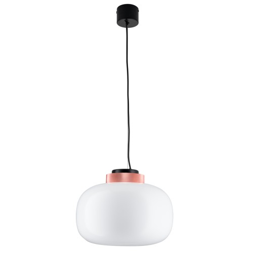 Lampa wisząca Boom 9969P/B white Step into Design 2xLED 12W Szkło/Żelazo Biały