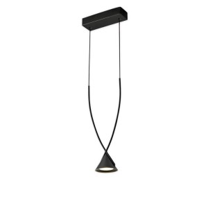 Lampa wisząca Mia ST-1758 Step into Design 2xLED 3W Aluminium/Żelazo Czarny Matowy