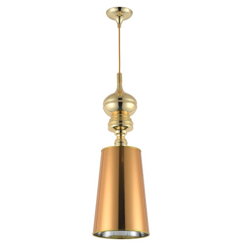 Lampa wisząca Queen MP-8046-25 gold Step into Design 2xE27 60W Metal/Tworzywo Złoty