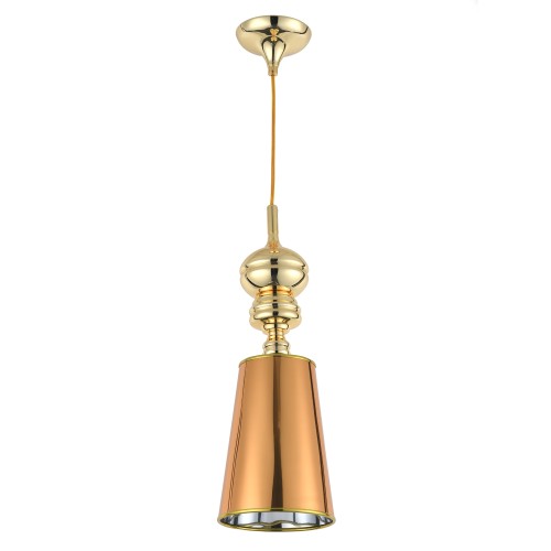 Lampa wisząca Queen MP-8846-18 gold Step into Design 2xE27 60W Metal/Tworzywo Złoty