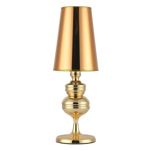 Lampa stojąca stołowa Queen MT-8046-25 gold Step into Design 2xE27 40W Aluminium Złoty