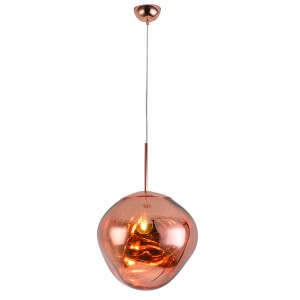 Lampa wisząca Glam MP-1239-380 Step into Design 2xE27 30W Akryl Miedziany