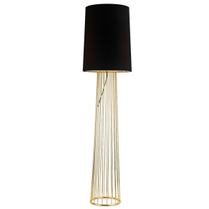 Lampa stojąca podłogowa Filo MF1236 Step into Design 2xE27 40W Żelazo Czarny Połysk
