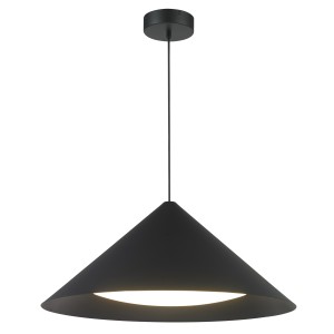Lampa wisząca Triangolo ST-12668P/L Step into Design 1xLED 7W Żelazo Czarny Matowy