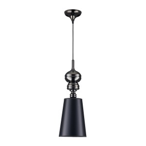 Lampa wisząca Queen MP-8846-18 black Step into Design 2xE27 60W Metal/Tworzywo Czarny