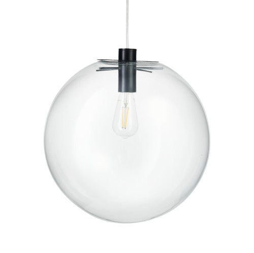 Lampa wisząca Tonda ST-8722P-XL black Step into Design 1xE27 60W Szkło/Metal Czarny