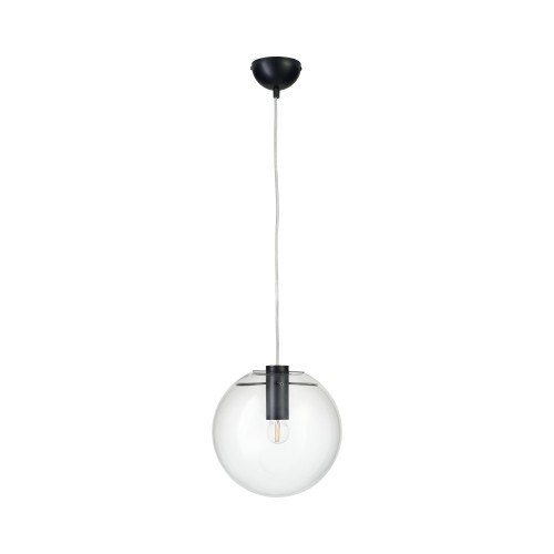 Lampa wisząca Tonda ST-8722P-S black Step into Design 1xE27 60W Szkło/Metal Czarny