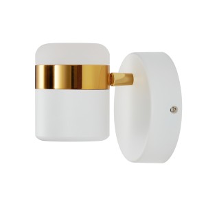 Lampa ścienna Pocco D9926W white Step into Design 2xLED 7W Metal Biały